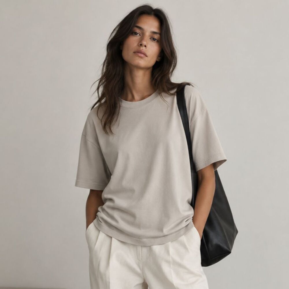 COS Gray Short Sleeve T Shirt Tee Top   Women's Size Medium